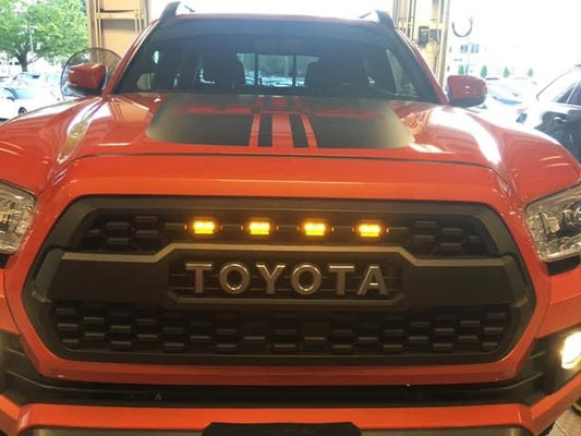 How To Install Tacoma Raptor Style Led Grille Lights
