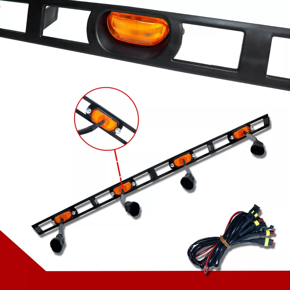 Raptor Style Lights Kit Compatible with 2012-2015 Toyota Tacoma TRD PRO Grille