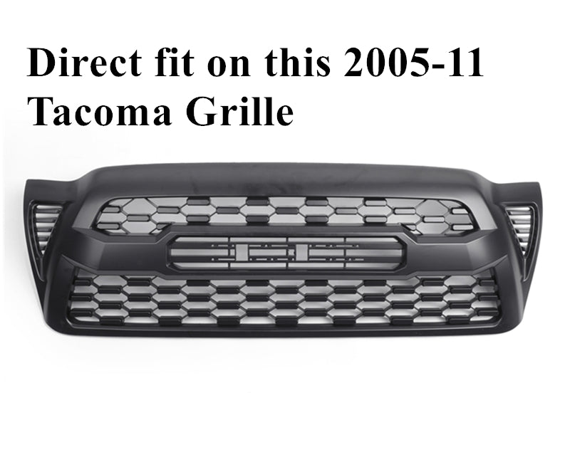 Letters Only For Aftermarket 2005-2015 Tacoma Trd Pro Style Grille