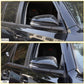 Carbon Fiber Style Rearview Mirror Cover Caps For 4Runner 2014-2022