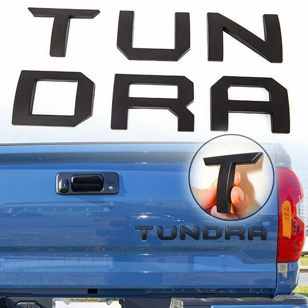 Tundra tailgate letter