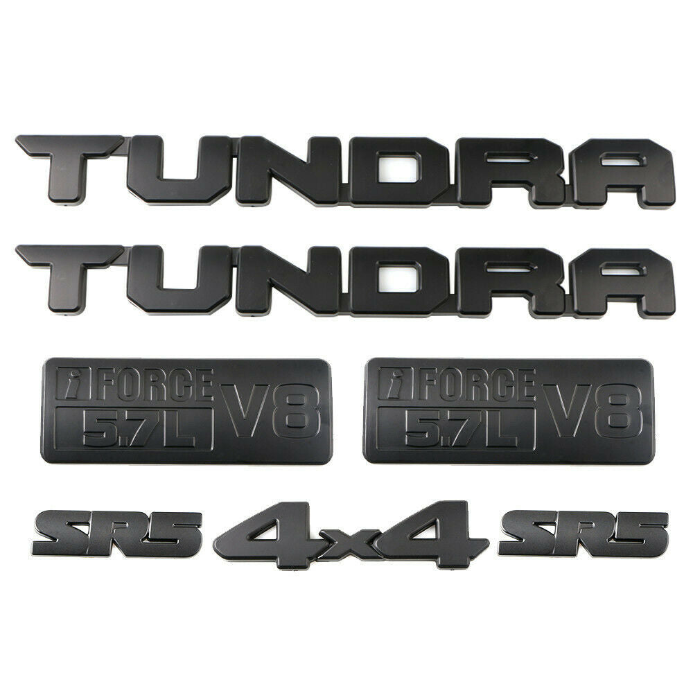 Emblem Overlay Blackout Kit for 2014-2021 Toyota Tundra