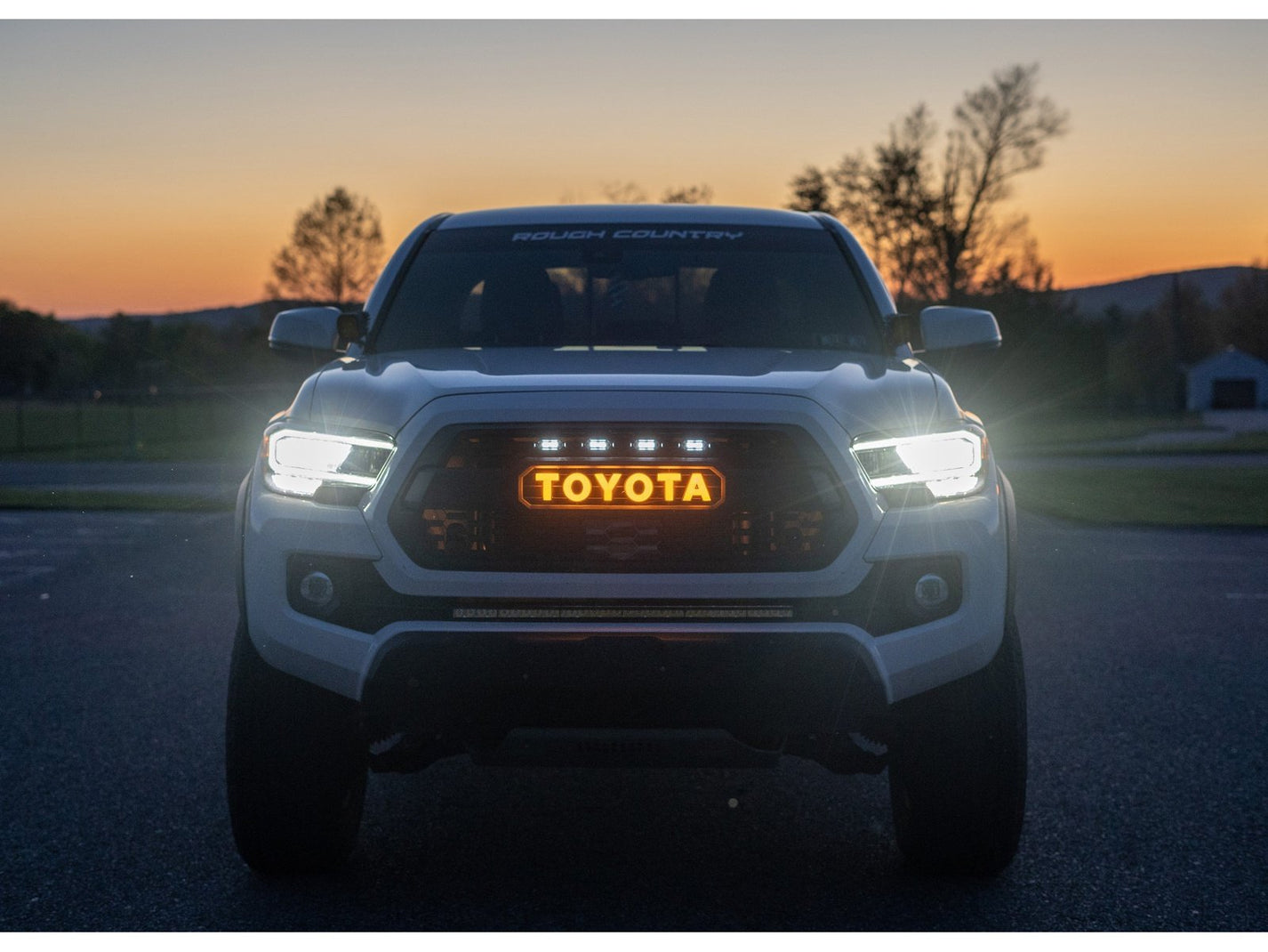 Led Illuminated Letters For 2016-2023 Tacoma Aftermarket Trd Pro Grill ...